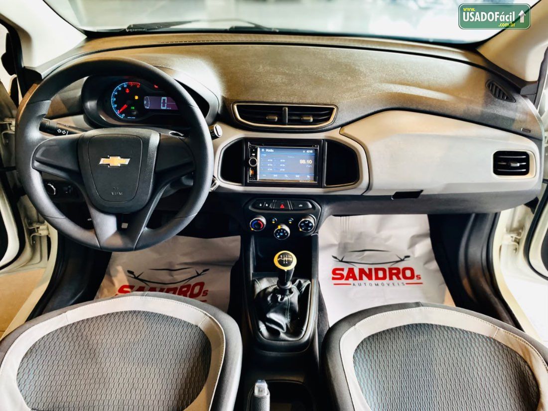CHEVROLET/GM Onix Hatch LT 1.0 Mecânico Flex 2015/2016 — foto 28 de 35