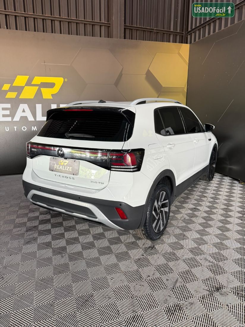 Volkswagen T-Cross Highline 250 TSI 1.4 Automático Flex 2024/2025 — foto 3 de 13