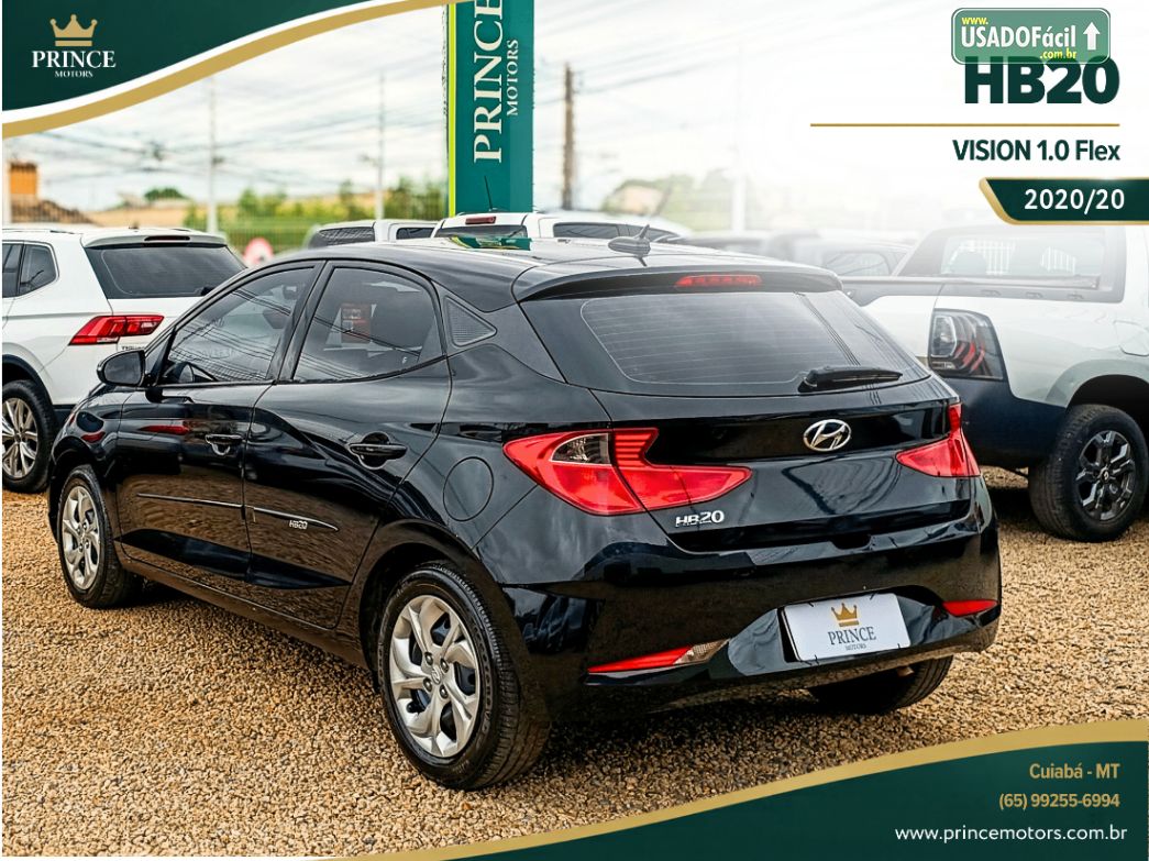 Hyundai HB20 Hatch Vision 1.0 Mecânico Flex 2020/2020 — foto 2 de 24