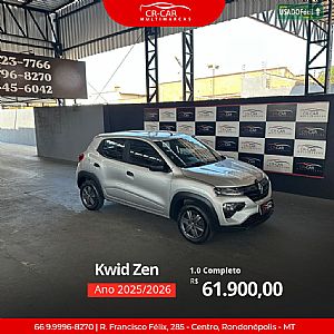 Renault Kwid Zen 1.0 Mecânico Flex