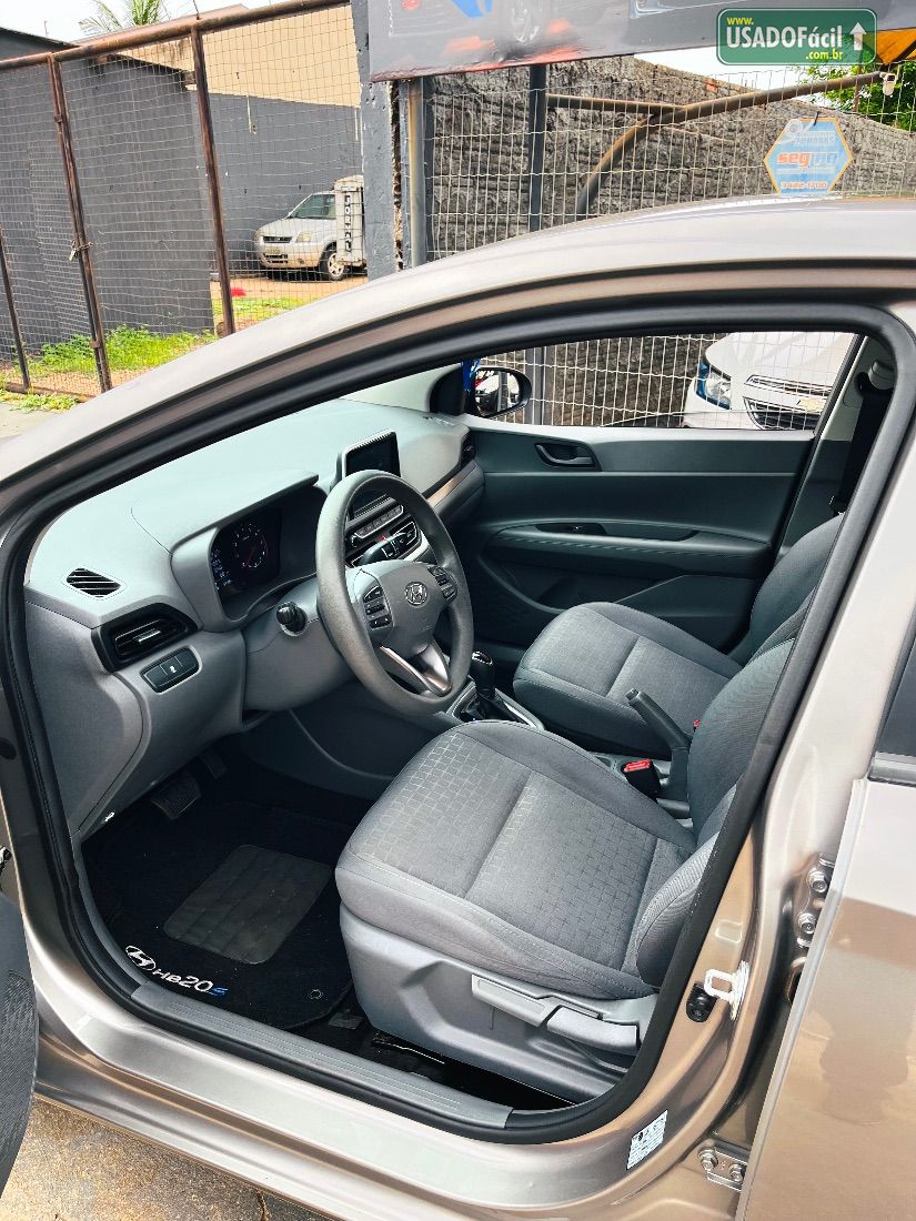 Hyundai HB20S Sedan Comfort Plus 1.0 Turbo Automático Flex 2023/2024 — foto 7 de 11