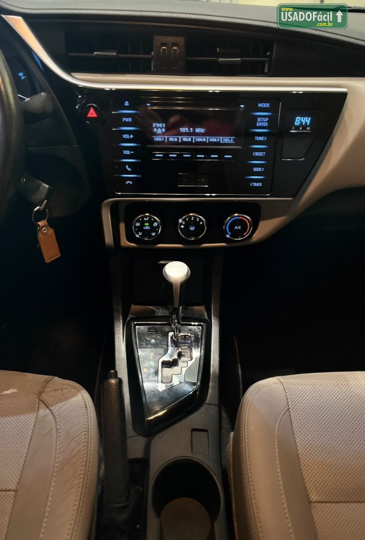 Toyota Corolla GLi Upper 1.8 Automático Flex 2017/2018 — foto 10 de 10