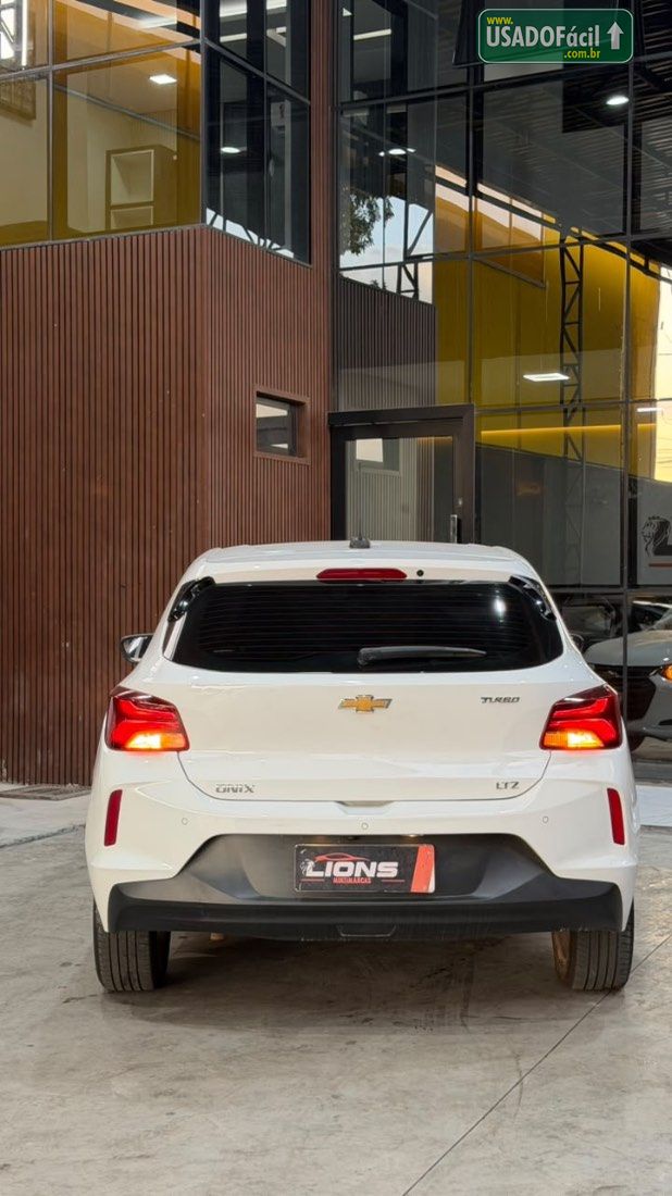 CHEVROLET/GM Onix Hatch LTZ 1.0 Turbo Automático Flex 2024/2025 — foto 8 de 9