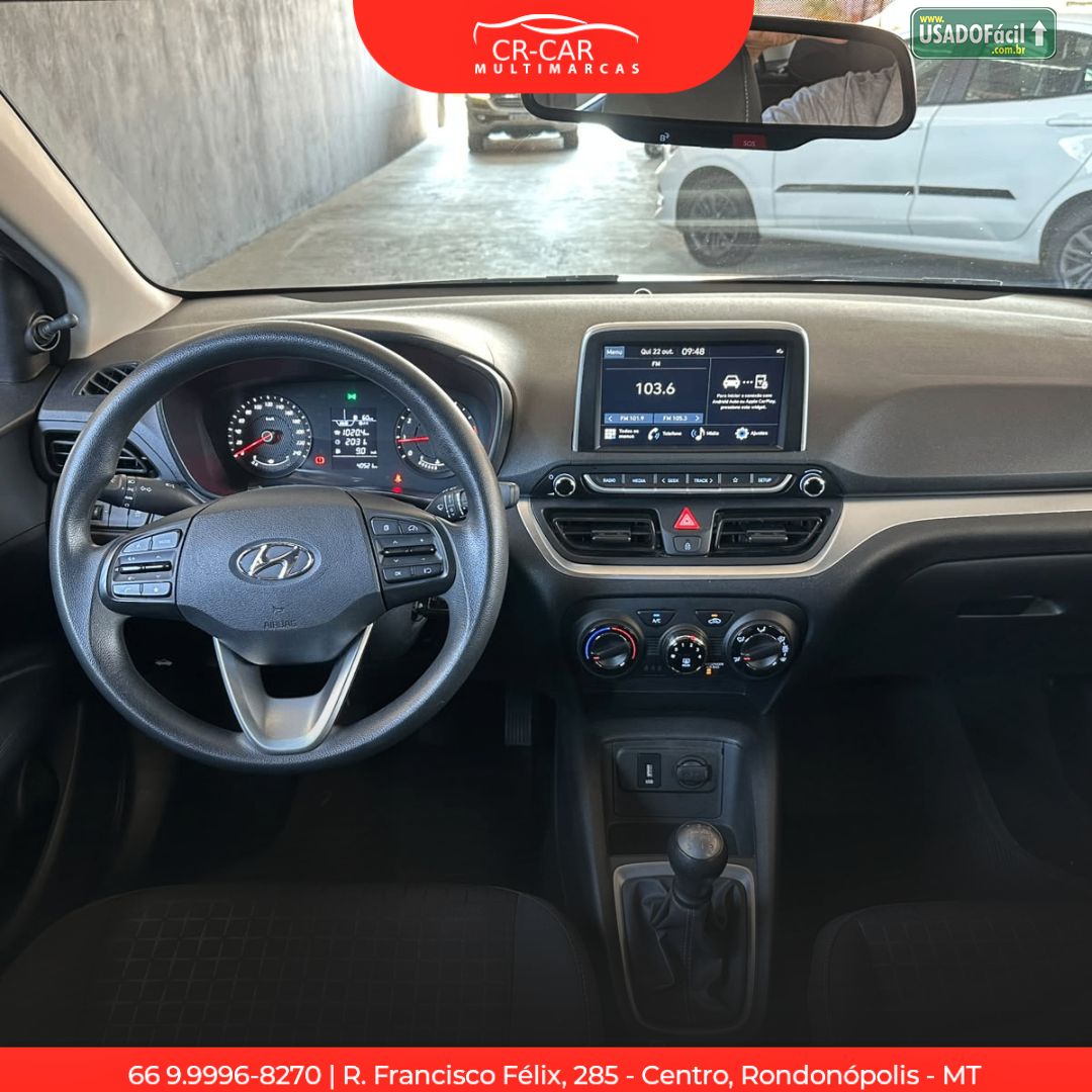 Hyundai HB20 Hatch Comfort 1.0 Mecânico Flex 2025/2026 — foto 8 de 14