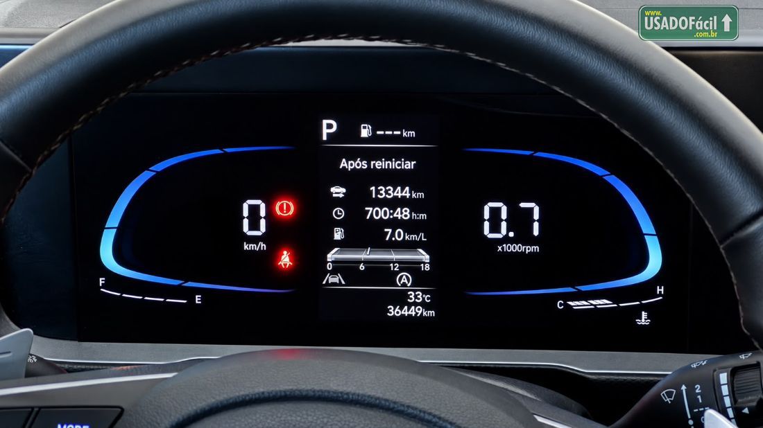 Hyundai Creta Limited 1.0 Turbo Automático Flex 2024/2025 — foto 10 de 12
