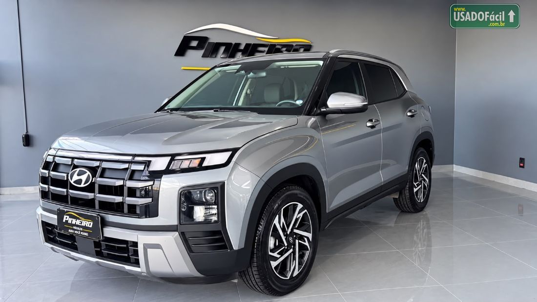 Hyundai Creta Limited 1.0 Turbo Automático Flex 2024/2025 — foto 2 de 12