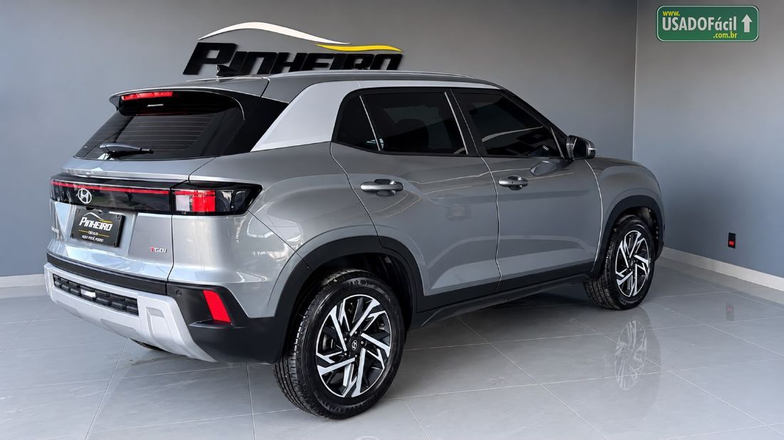 Hyundai Creta Limited 1.0 Turbo Automático Flex 2024/2025 — foto 5 de 12