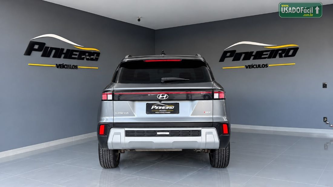 Hyundai Creta Limited 1.0 Turbo Automático Flex 2024/2025 — foto 7 de 12