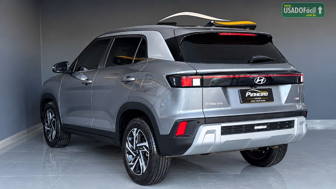 Hyundai Creta Limited 1.0 Turbo Automático Flex 2024/2025 — foto 8 de 12