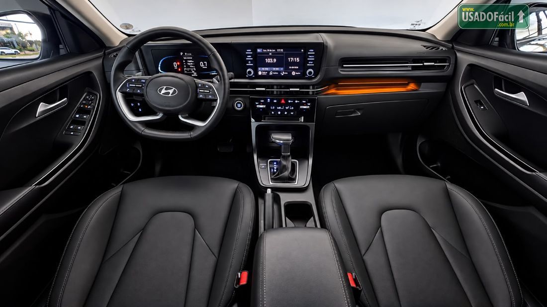 Hyundai Creta Limited 1.0 Turbo Automático Flex 2024/2025 — foto 9 de 12