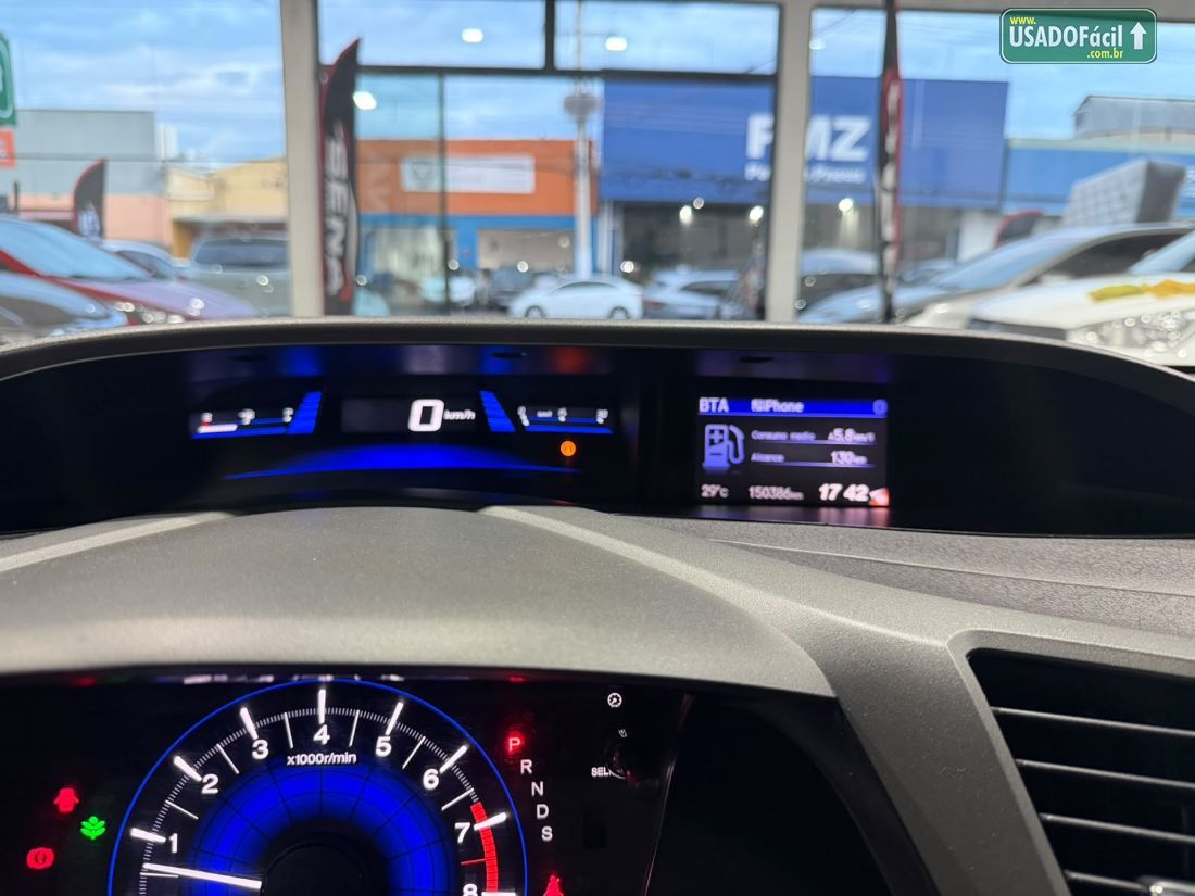 Honda Civic Sedan LXR 2.0 Automático Flexone 2013/2014 — foto 6 de 9