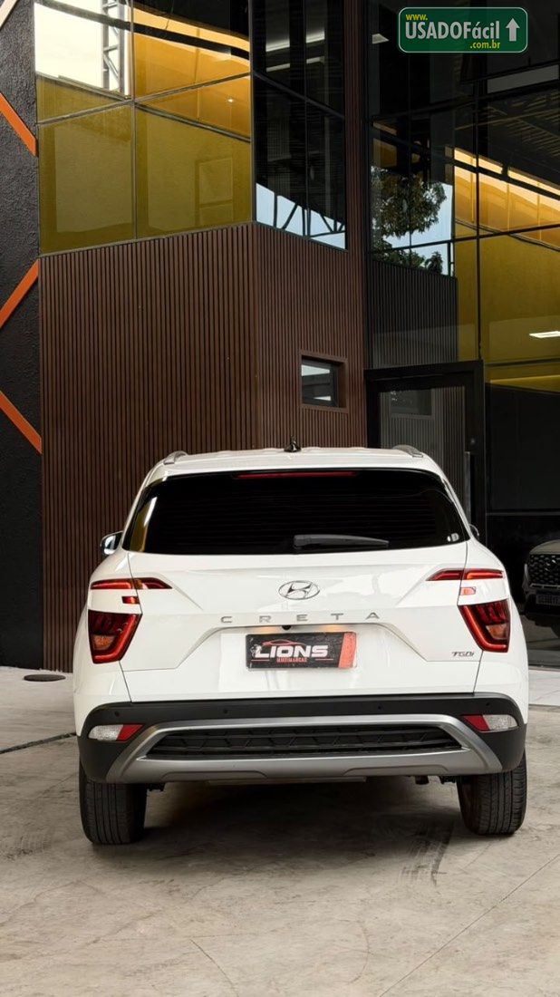 Hyundai Creta Limited 1.0 Turbo Automático Flex 2023/2024 — foto 9 de 10