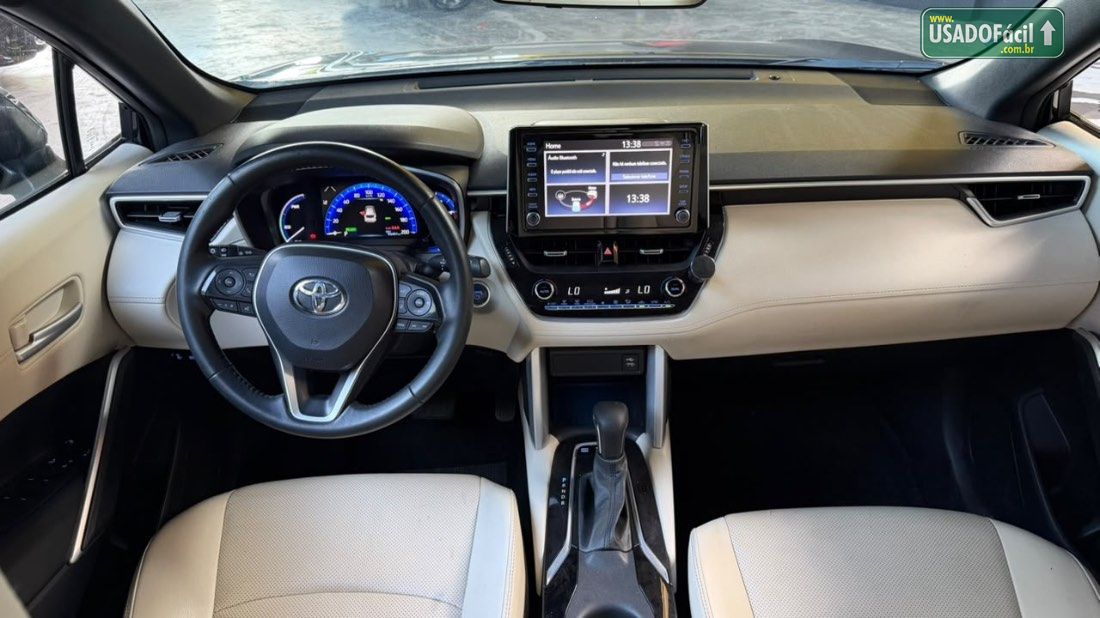 Toyota Corolla Cross XRX 1.8 16V Automático Híbrido 2021/2022 — foto 8 de 10
