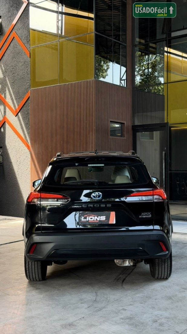 Toyota Corolla Cross XRX 1.8 16V Automático Híbrido 2021/2022 — foto 9 de 10