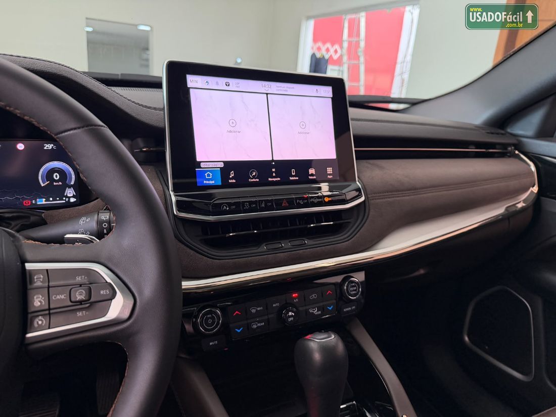Jeep Commander Overland T270 1.3 Turbo Automático Flex 2024/2025 — foto 10 de 17