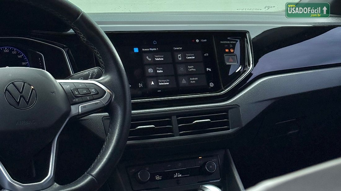 Volkswagen Nivus Highline 200 TSI Automático Flex 2021/2021 — foto 9 de 17
