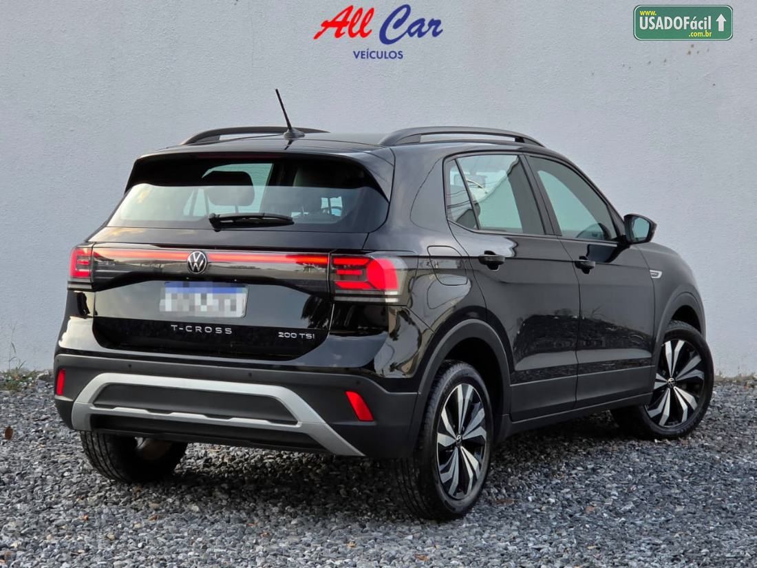 Volkswagen T-Cross Comfortline 200 TSI 1.0 Automático Flex 2024/2025 — foto 2 de 14