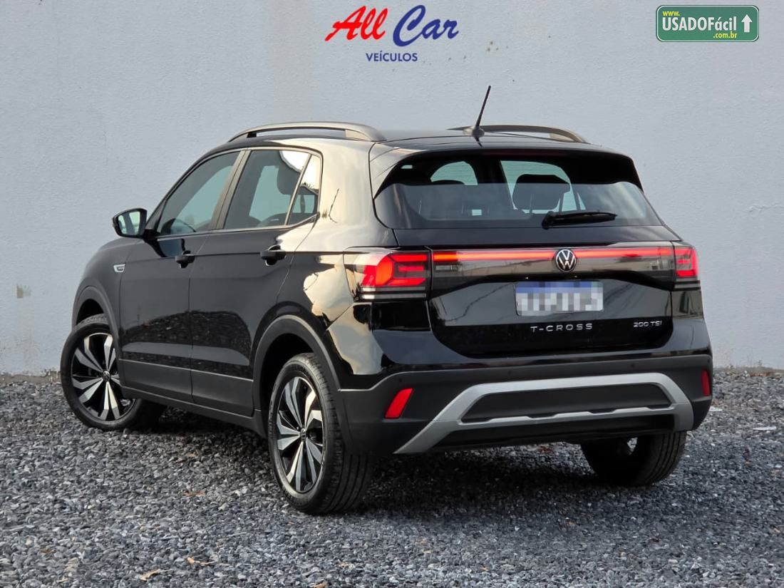 Volkswagen T-Cross Comfortline 200 TSI 1.0 Automático Flex 2024/2025 — foto 5 de 14
