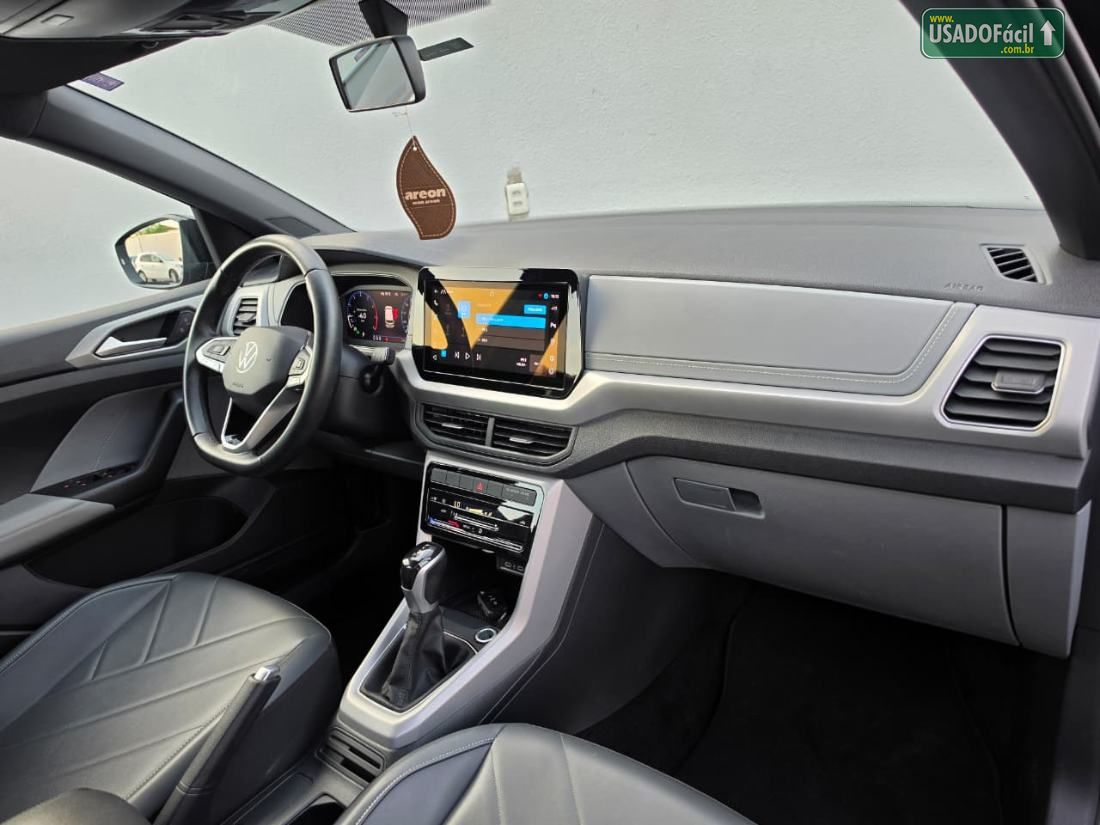 Volkswagen T-Cross Comfortline 200 TSI 1.0 Automático Flex 2024/2025 — foto 7 de 14