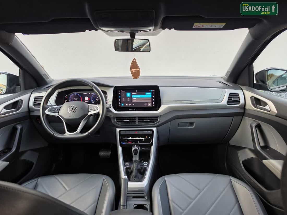 Volkswagen T-Cross Comfortline 200 TSI 1.0 Automático Flex 2024/2025 — foto 8 de 14