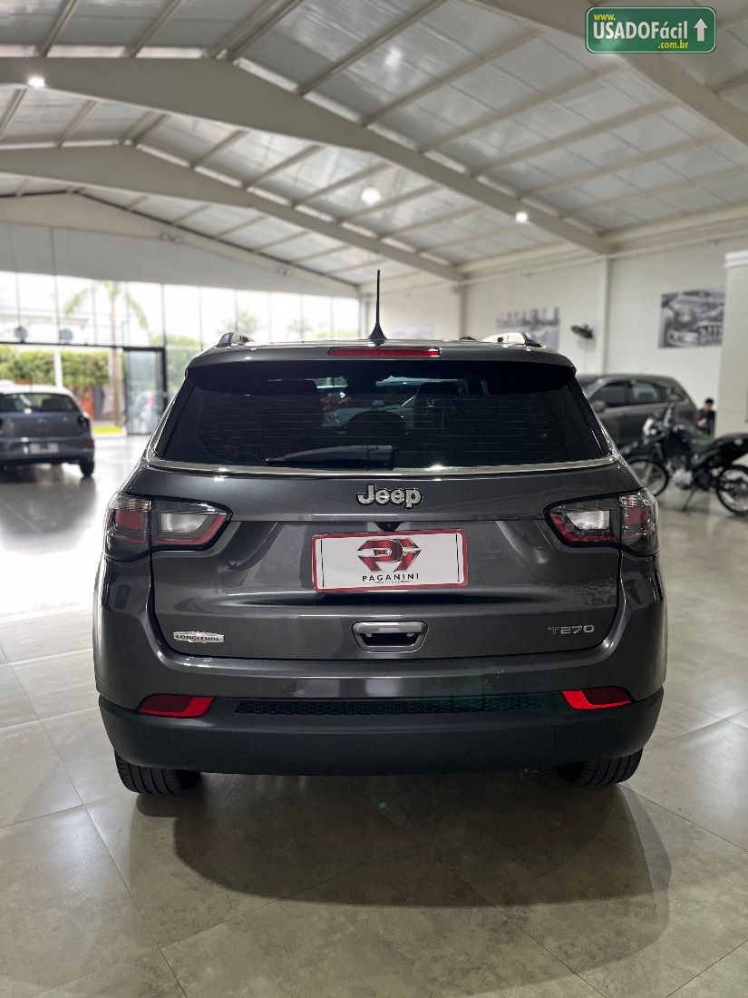 Jeep Compass Longitude T270 1.3 Turbo 4x2 Automático Flex 2023/2024 — foto 5 de 12
