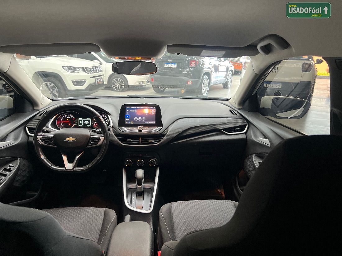 CHEVROLET/GM Onix Hatch LTZ 1.0 Turbo Automático Flex 2023/2024 — foto 8 de 9