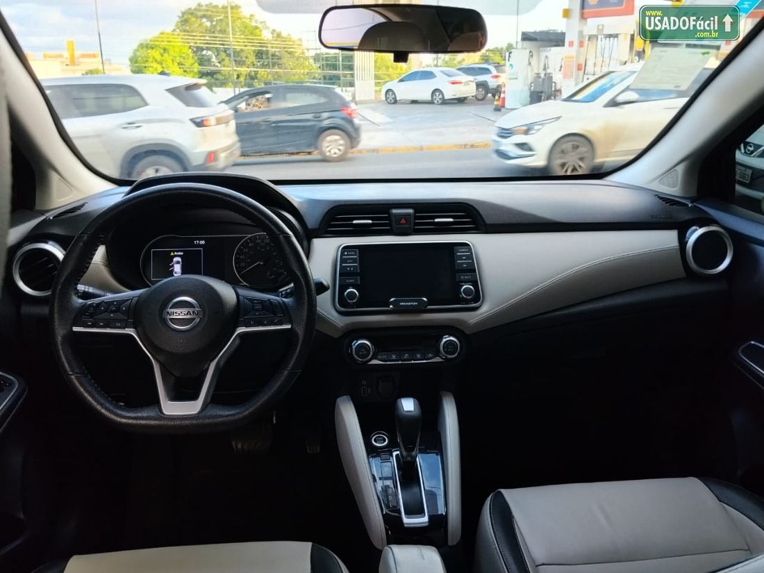 Nissan Versa Exclusive 1.6 Automático Flex 2021/2021 — foto 10 de 10