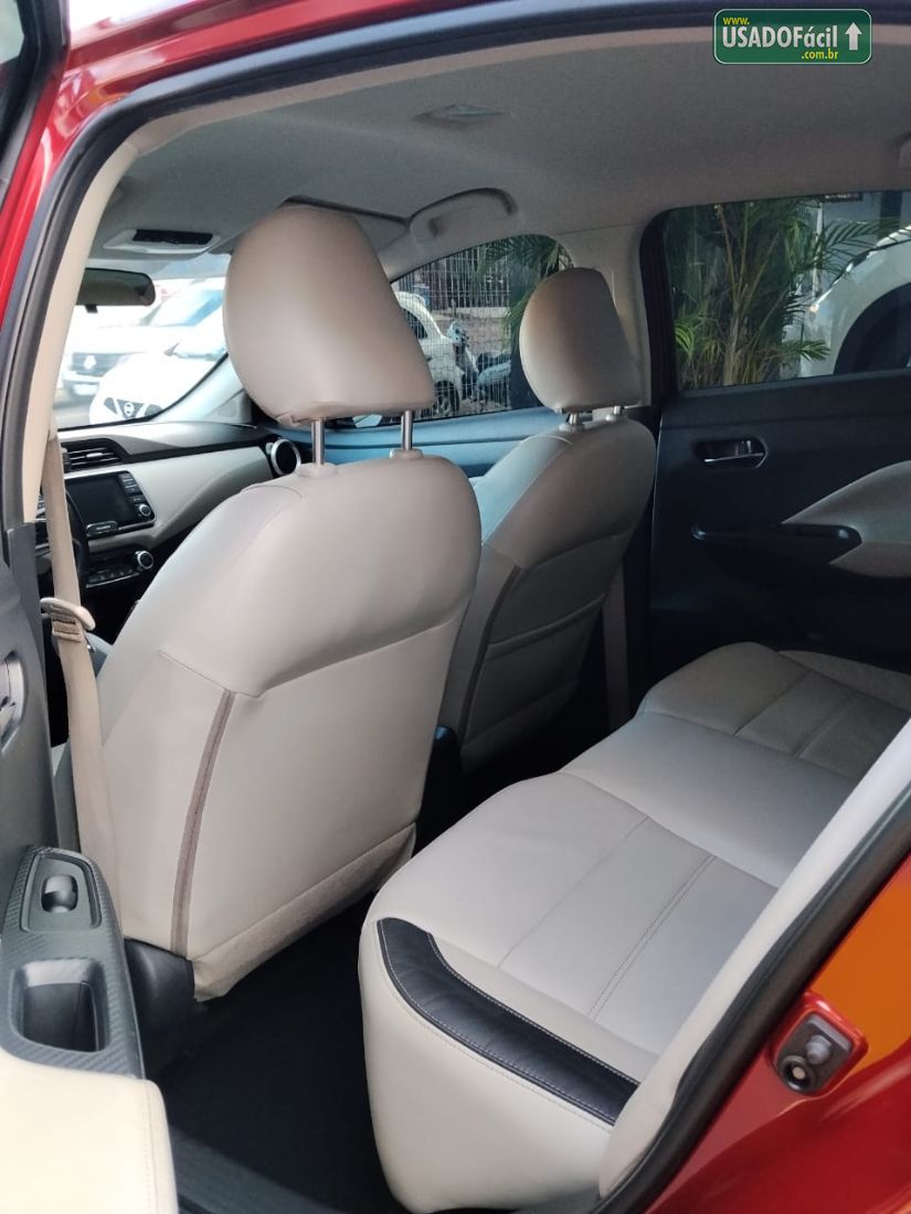 Nissan Versa Exclusive 1.6 Automático Flex 2021/2021 — foto 8 de 10