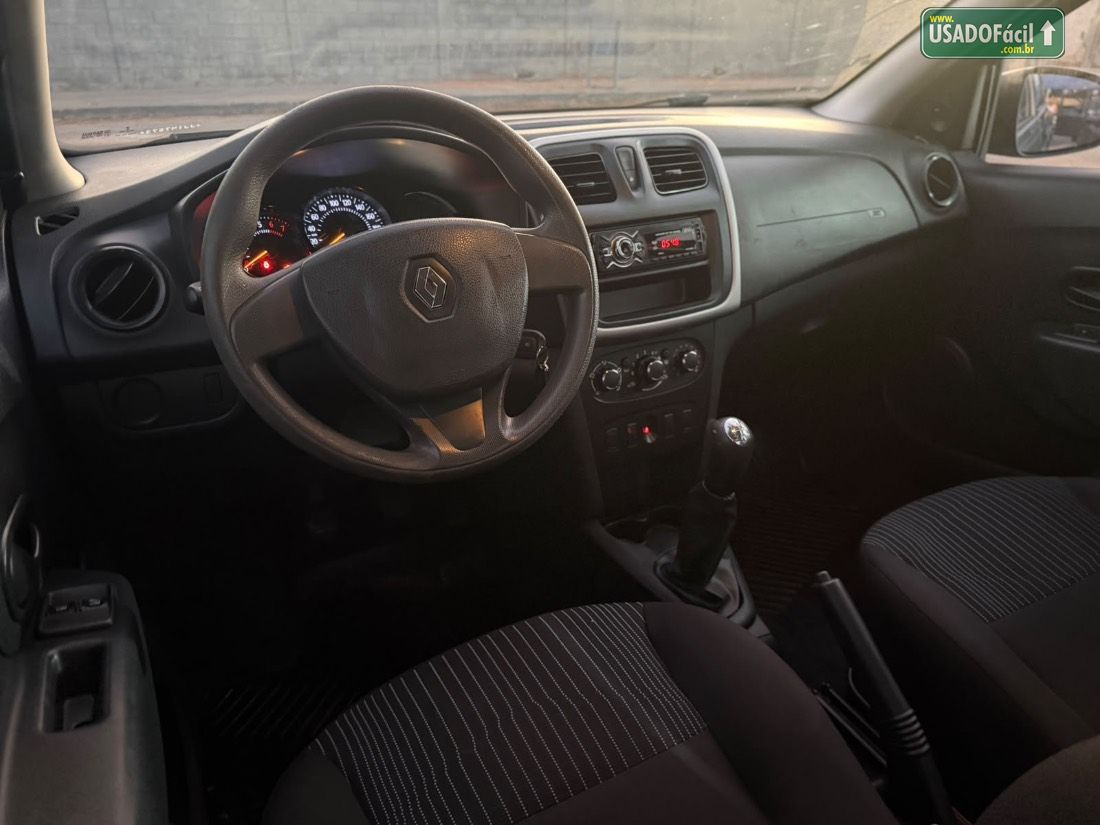 Renault Logan Authentique 1.0 Flex 2017/2018 — foto 11 de 20