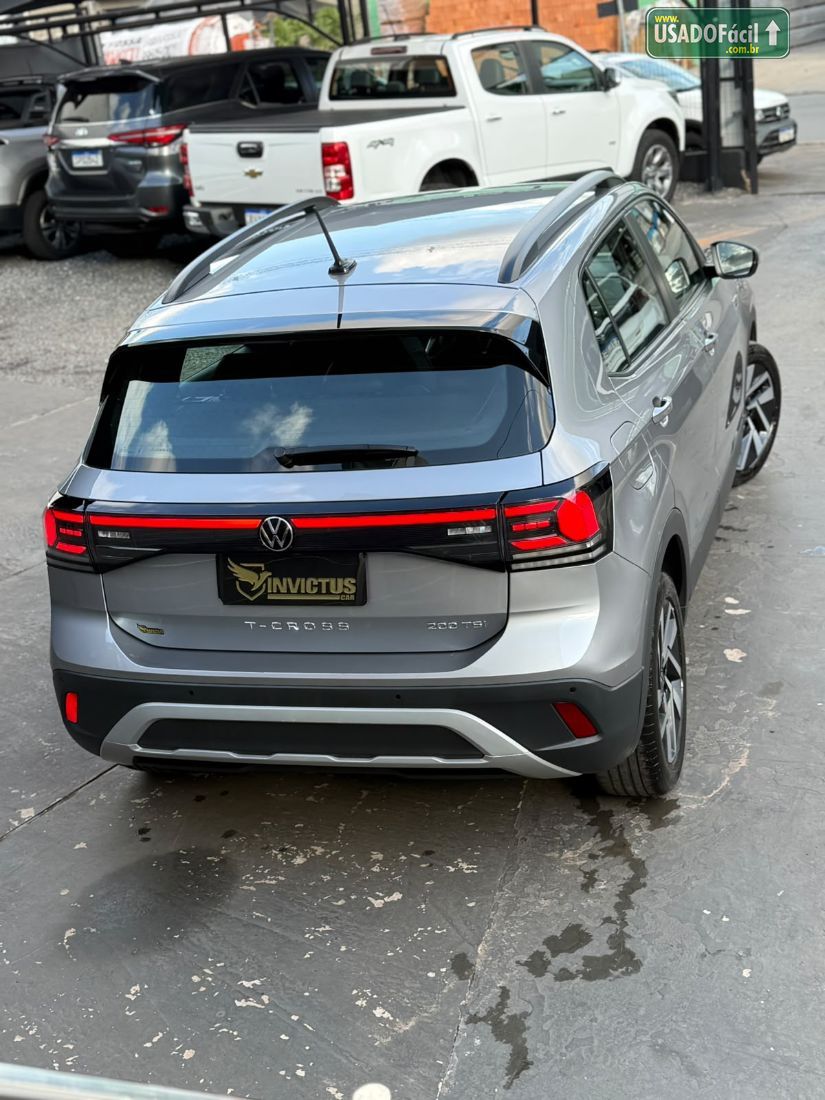 Volkswagen T-Cross Comfortline 200 TSI 1.0 Automático Flex 2024/2025 — foto 11 de 29