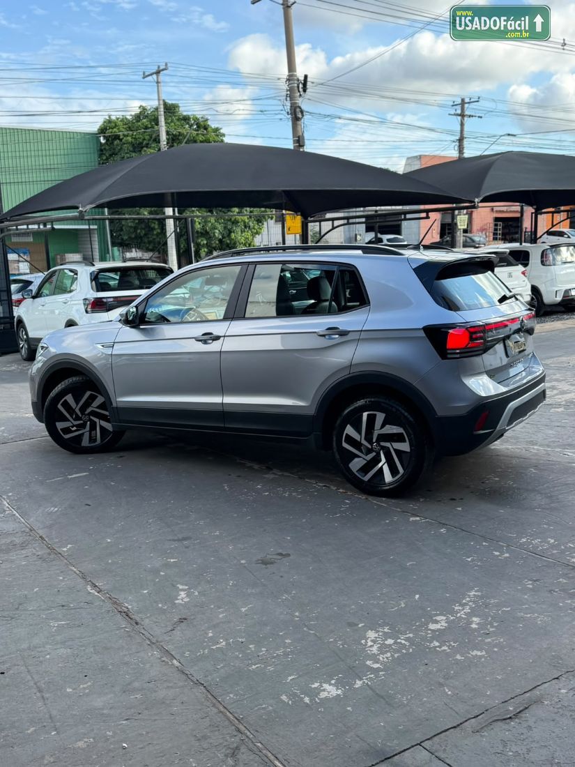 Volkswagen T-Cross Comfortline 200 TSI 1.0 Automático Flex 2024/2025 — foto 3 de 29