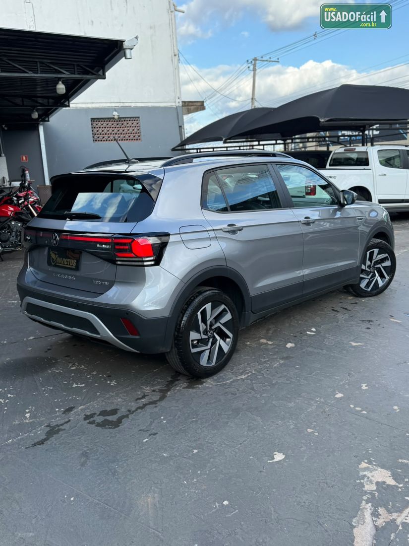 Volkswagen T-Cross Comfortline 200 TSI 1.0 Automático Flex 2024/2025 — foto 4 de 29
