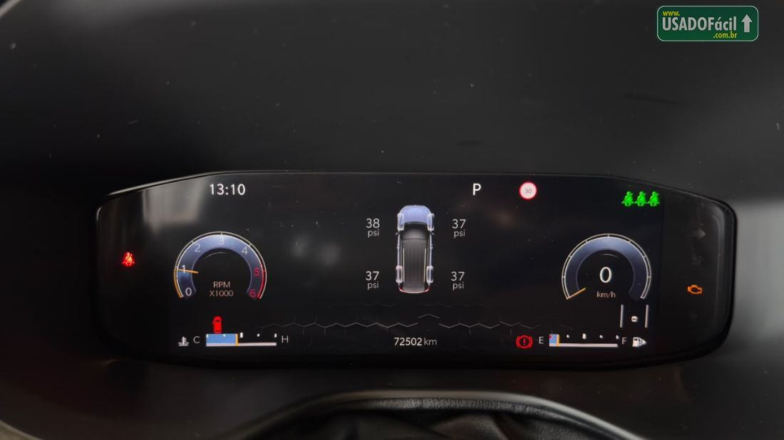 Jeep Commander Limited TD380 2.0 4x4 Automático Diesel 2022/2022 — foto 9 de 13