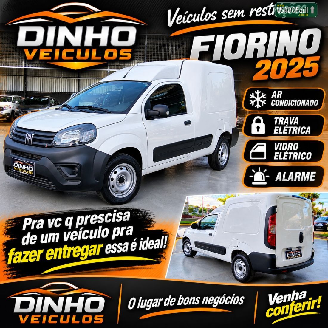 Fiat Fiorino Endurance 1.3 Flex 8V 2p 2025/2025 — foto 2 de 9