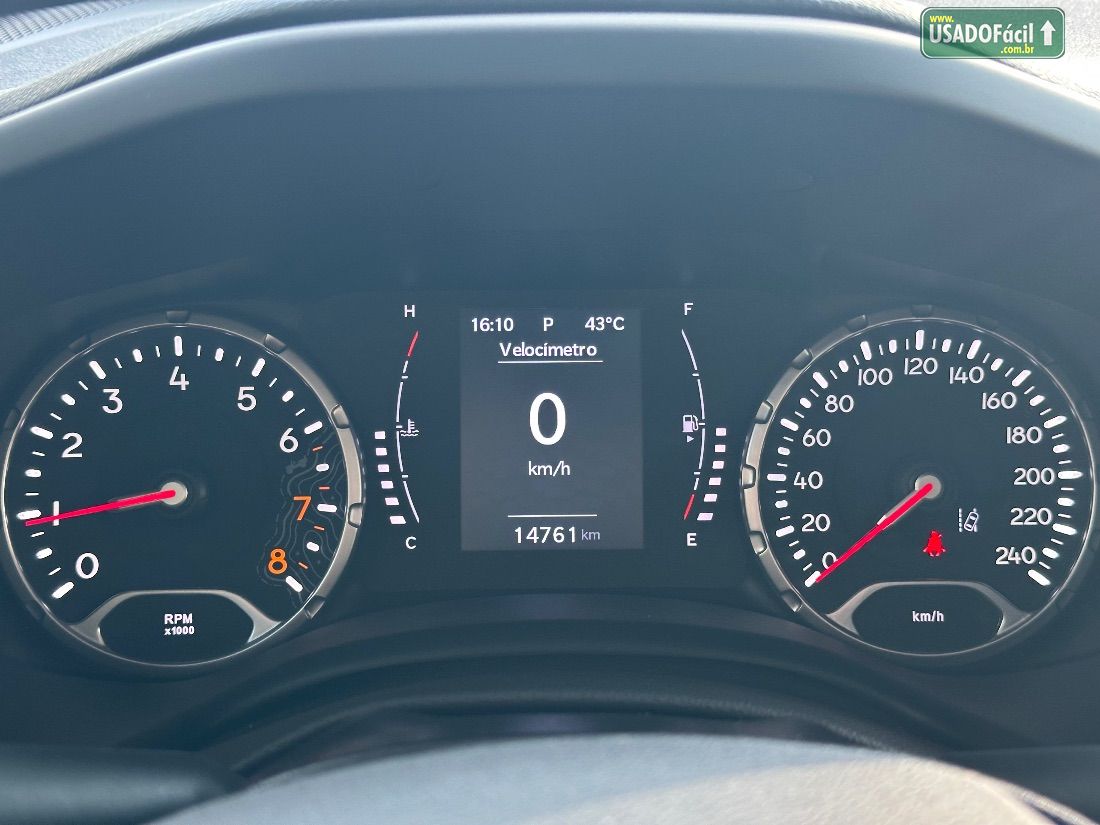 Jeep Renegade T270 1.3 Turbo 4x2 Automático Flex 2024/2025 — foto 12 de 17