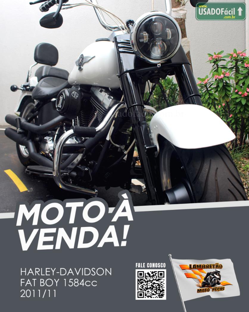 HARLEY DAVIDSON Harley Davidson Fat Boy FLSTF 2011/2011 — foto 5 de 10