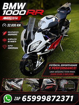 Bmw S1000 Rr 2014/2014 em Tangará da Serra - MT
