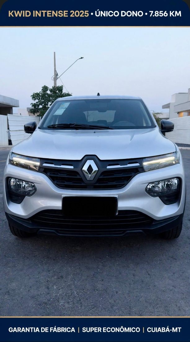 Renault Kwid Intense 1.0 Mecânico Flex 2025/2025 — foto 3 de 11