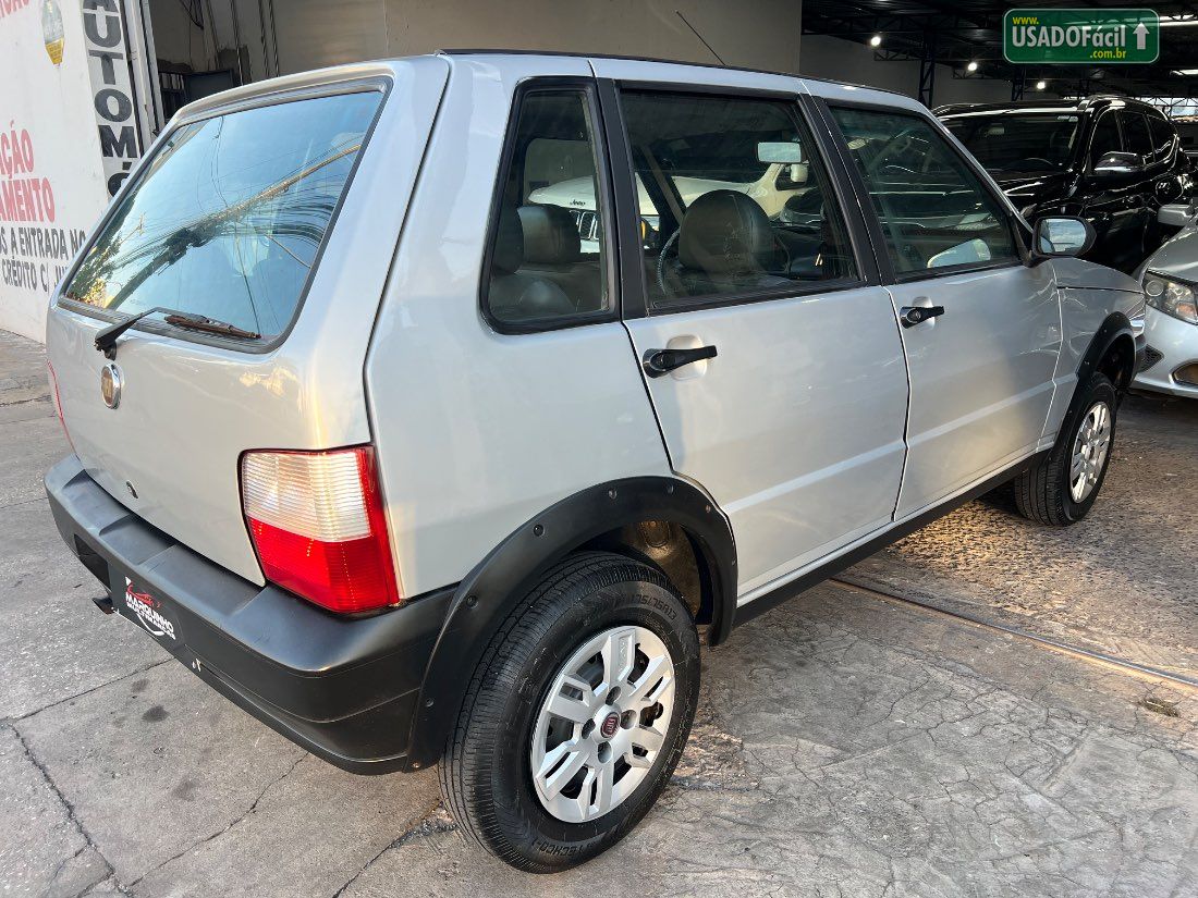 FIAT Uno Mille Celebration Fire 1.0 Flex 4P 2008/2008 — foto 6 de 19