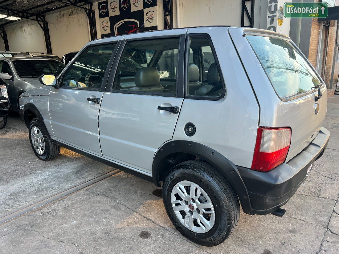 FIAT Uno Mille Celebration Fire 1.0 Flex 4P 2008/2008 — foto 5 de 19