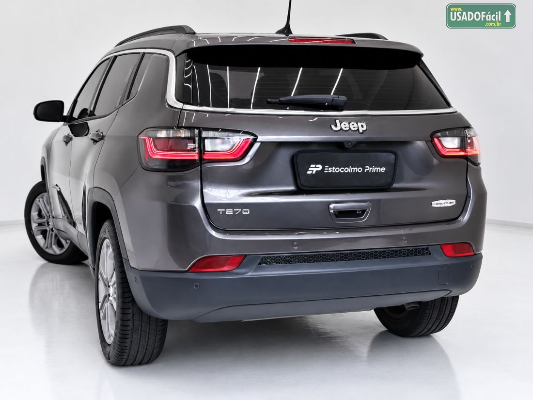 Jeep Compass Longitude T270 1.3 Turbo 4x2 Automático Flex 2023/2023 — foto 6 de 15