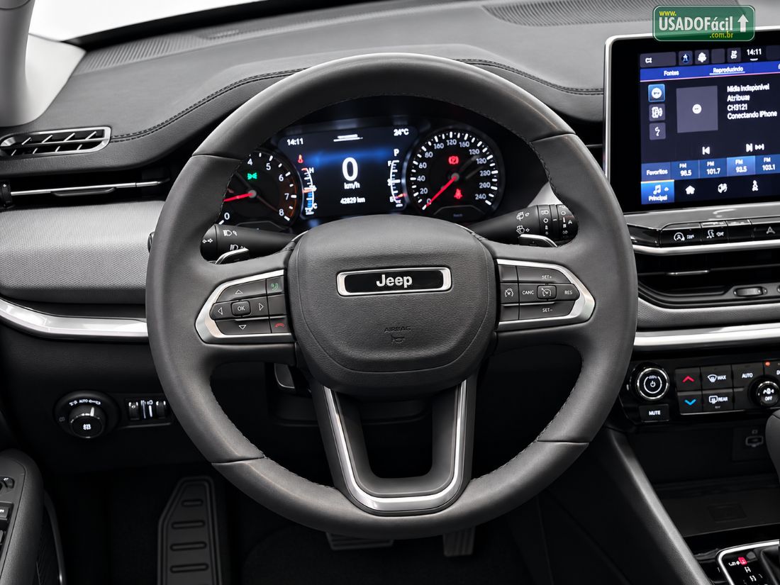 Jeep Compass Longitude T270 1.3 Turbo 4x2 Automático Flex 2023/2023 — foto 10 de 15
