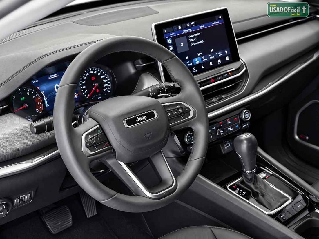 Jeep Compass Longitude T270 1.3 Turbo 4x2 Automático Flex 2023/2023 — foto 9 de 15